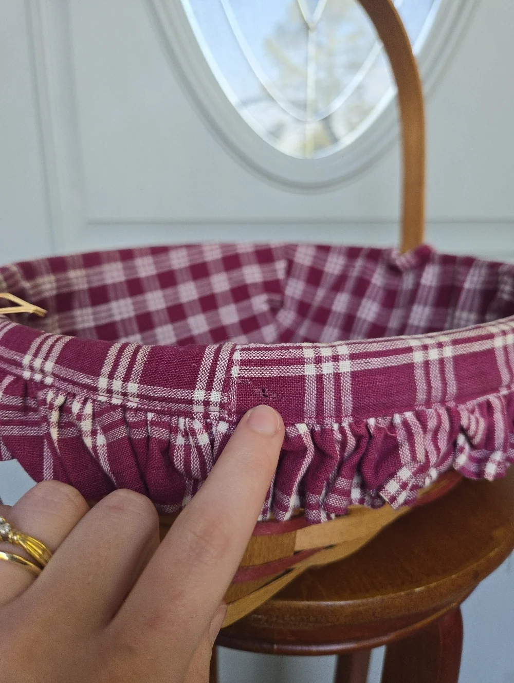 American Traditions Handwoven Basket
